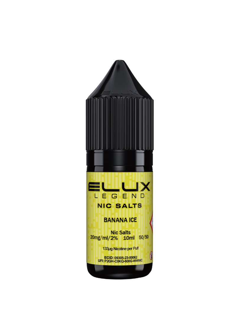 Load image into Gallery viewer, BANANA ICE NIC SALT E-LIQUID BY ELUX LEGEND