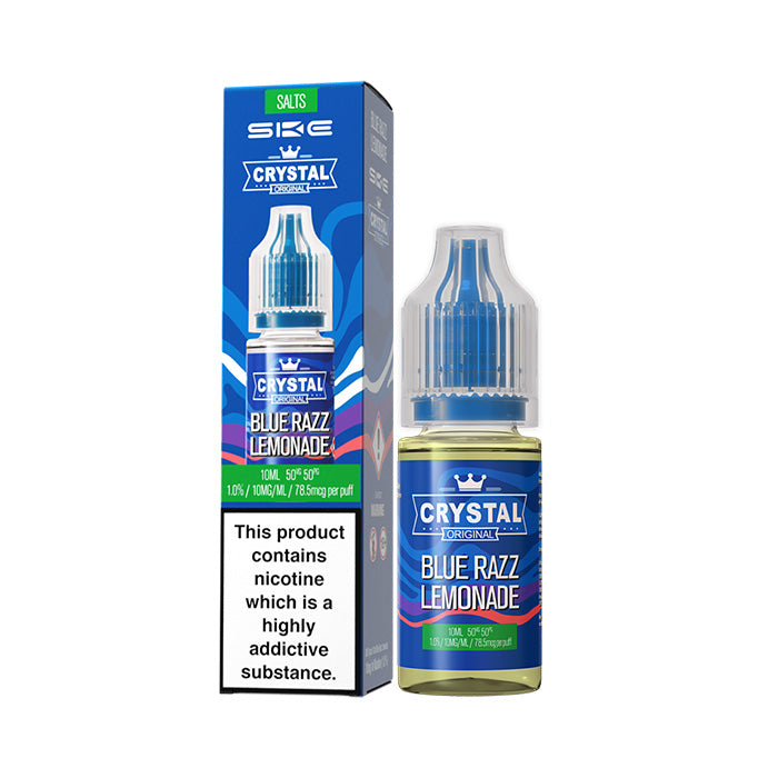 Load image into Gallery viewer, BLUE RAZZ LEMOANDE NIC SALT E-LIQUID BY SKE CRYSTAL ORIGINAL
