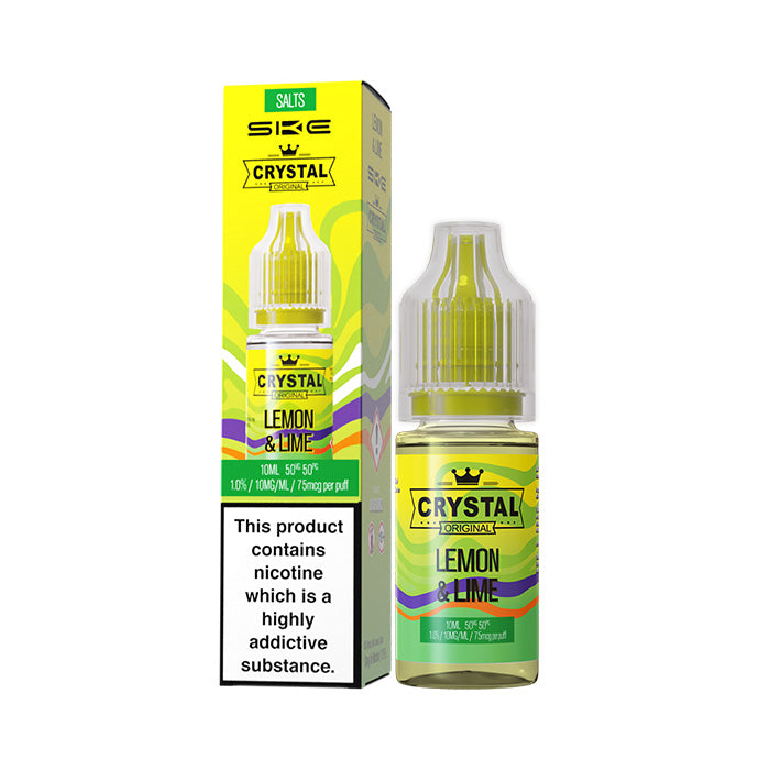 Load image into Gallery viewer, LEMON & LIME NIC SALT E-LIQUID BY SKE CRYSTAL ORIGINAL