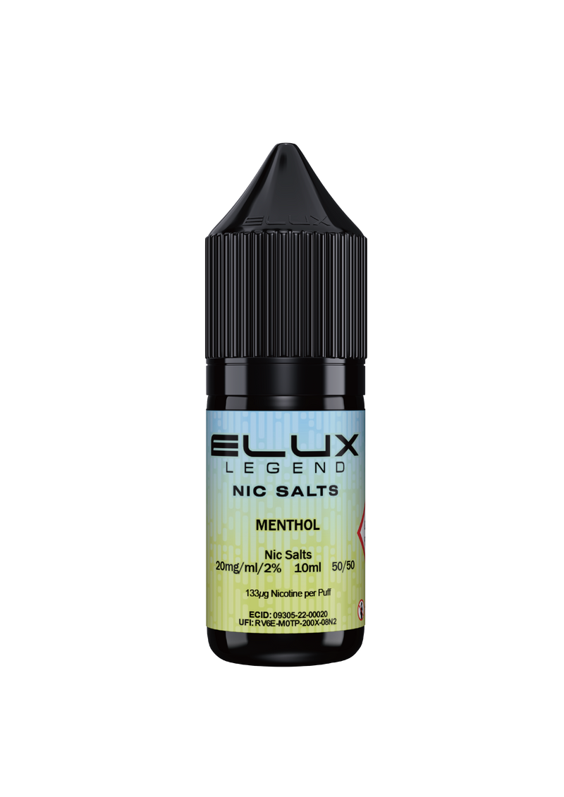 Load image into Gallery viewer, MENTHOL NIC SALT E-LIQUID BY ELUX LEGEND