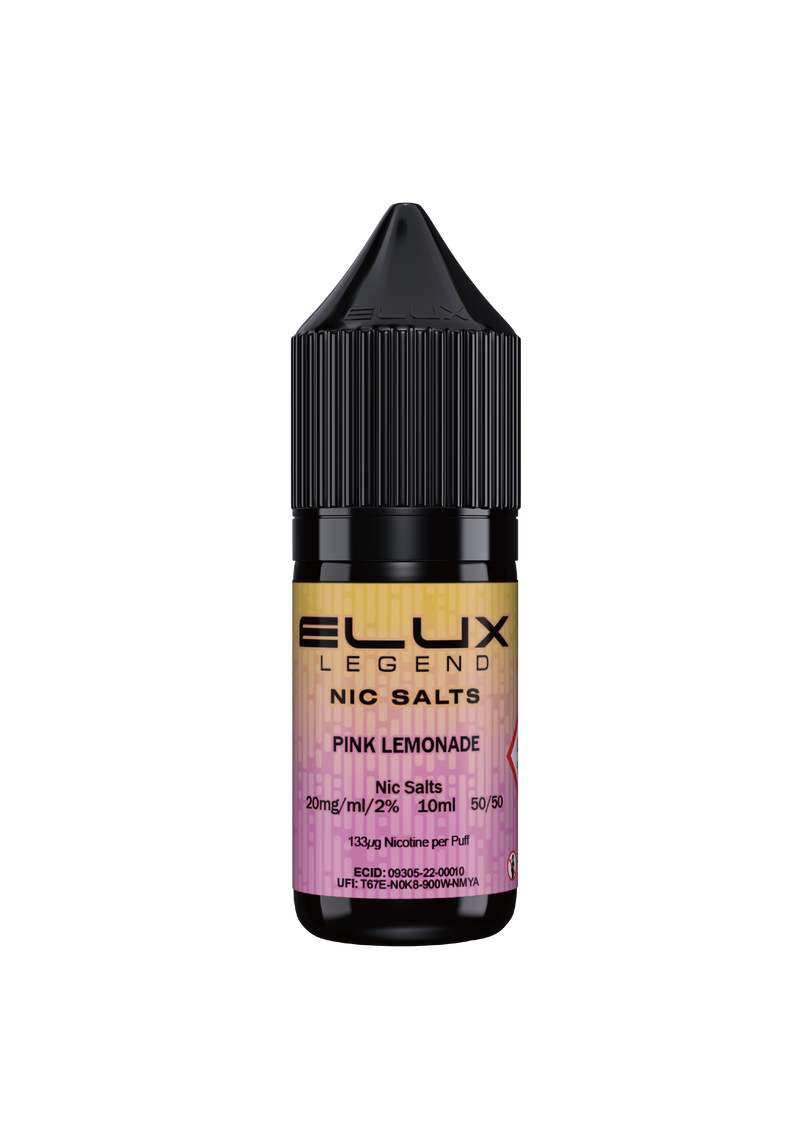 Load image into Gallery viewer, PINK LEMONADE NIC SALT E-LIQUID BY ELUX LEGEND