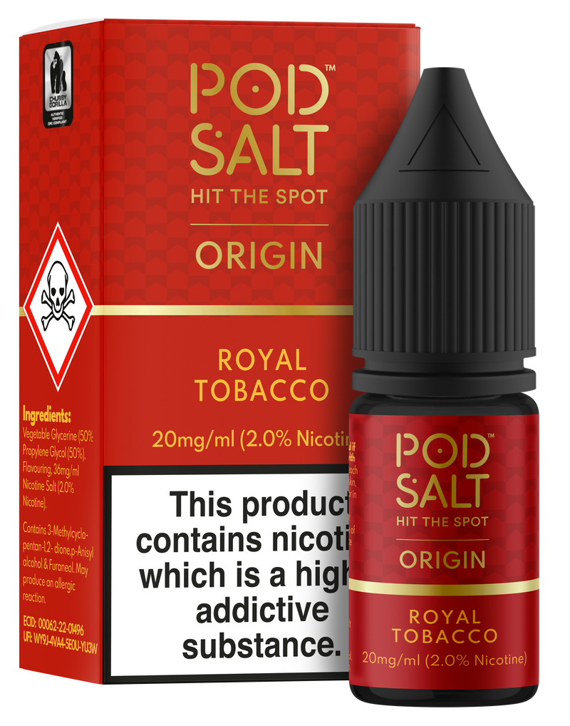 Load image into Gallery viewer, POD SALT ORIGIN ROYAL TOBACCO