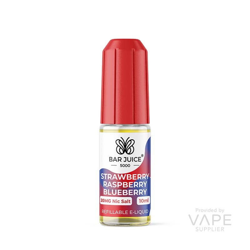 Load image into Gallery viewer, Bar Juice 5000 Strawberry Raspberry Blueberry Nic Salt 10ml