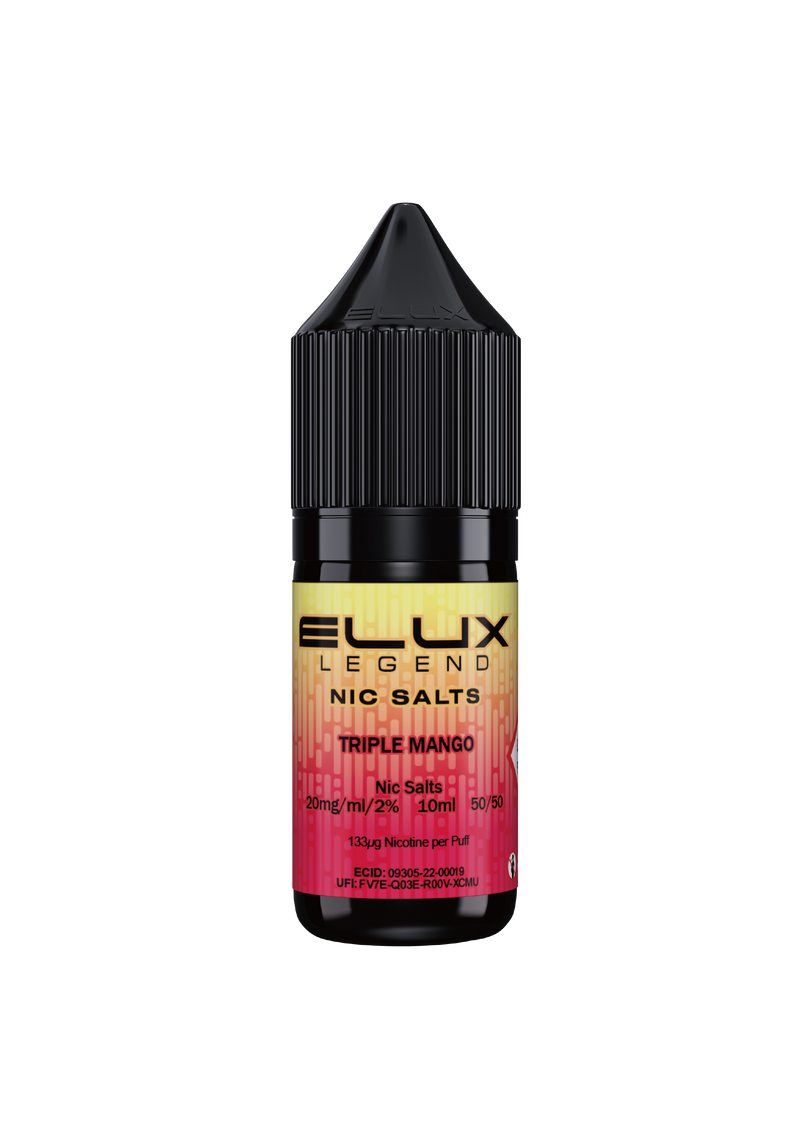 Load image into Gallery viewer, TRIPLE MANGO NIC SALT E-LIQUID BY ELUX LEGEND