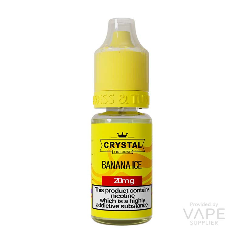 Load image into Gallery viewer, SKE Crystal Banana Ice Nic Salt 10ml