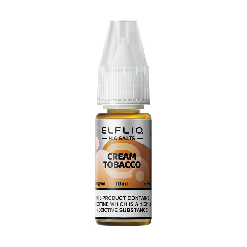 Load image into Gallery viewer, SNOOW TOBACCO (CREAM TOBACCO) NIC SALT E-LIQUID BY ELF BAR ELFLIQ