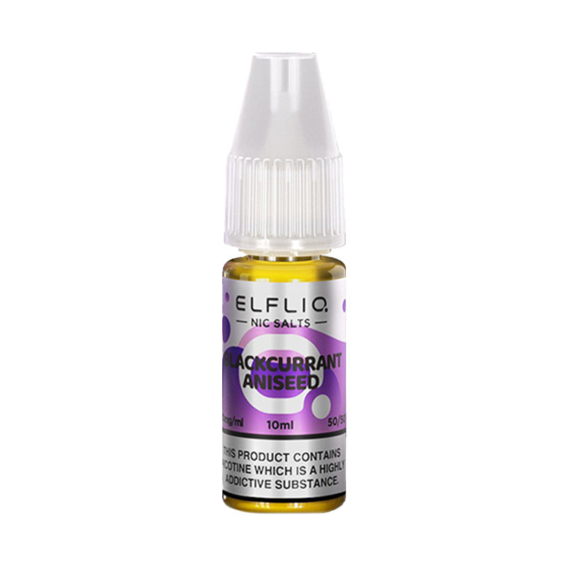 Load image into Gallery viewer, BLACKCURRANT ANISEED NIC SALT E-LIQUID BY ELF BAR ELFLIQ