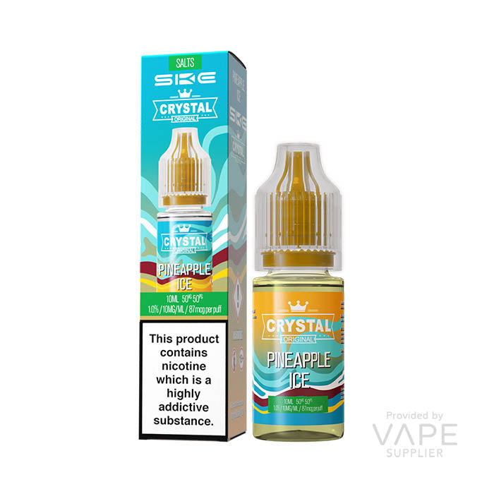 Load image into Gallery viewer, SKE Crystal Pineapple Ice Nic Salt 10ml