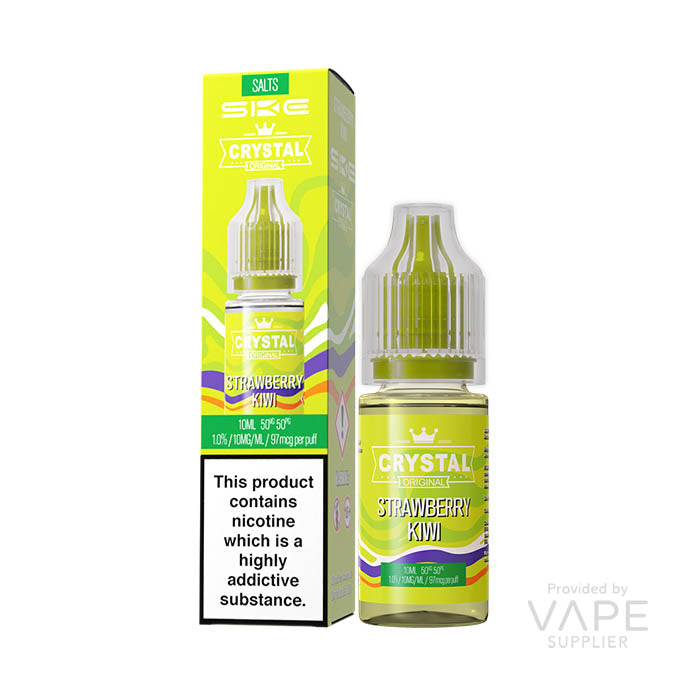 Load image into Gallery viewer, SKE Crystal Strawberry Kiwi Nic Salt 10ml