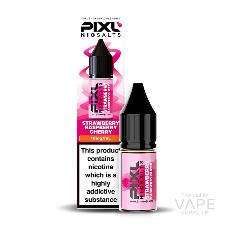 Load image into Gallery viewer, PIXL Strawberry Raspberry Cherry Nic Salt 10ml