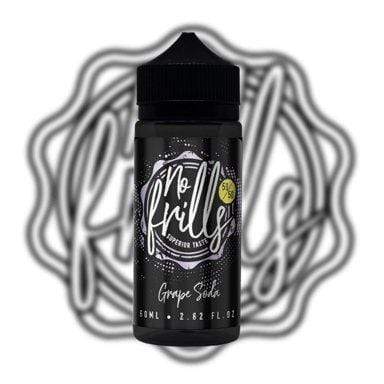 Load image into Gallery viewer, No Frills E-Liquid 100ml / No Frills Grape Soda No Frills 100ml E-Liquids
