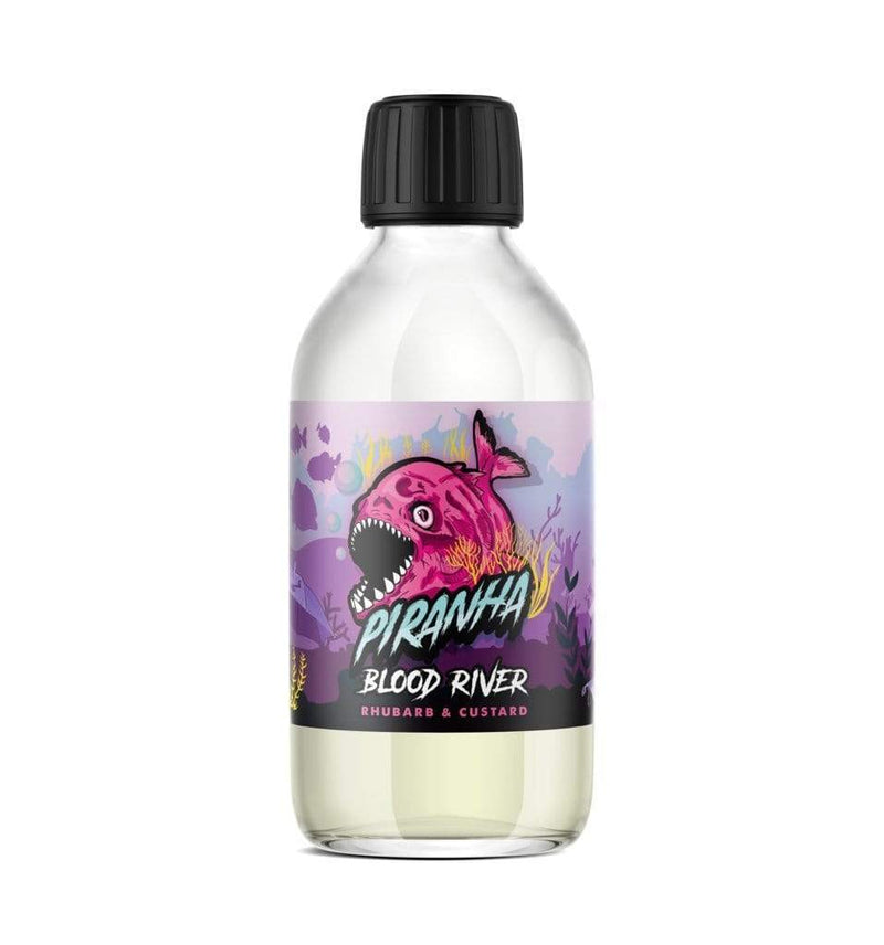 Load image into Gallery viewer, Piranha E-Liquids E-Liquid 240ml (INC 4 x FREE Nic Shots) / Blood River Piranha 240ml E-Liquid