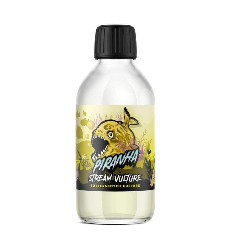 Load image into Gallery viewer, Piranha E-Liquids E-Liquid 240ml (INC 4 x FREE Nic Shots) / Stream Vulture Piranha 240ml E-Liquid