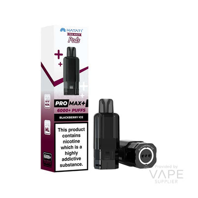 Hayati Pro Max+ 6K Prefilled Replacement Pods - Blackberry Ice