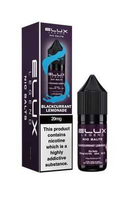BLACKCURRANT LEMONADE NIC SALT E-LIQUID BY ELUX LEGEND
