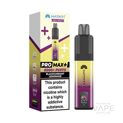 Hayati Pro Max+ 6K Prefilled Pod Kit - Blackcurrant Lemonade
