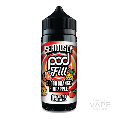 Doozy Seriously Pod Fill Blood Orange Pineapple 100ml Shortfill