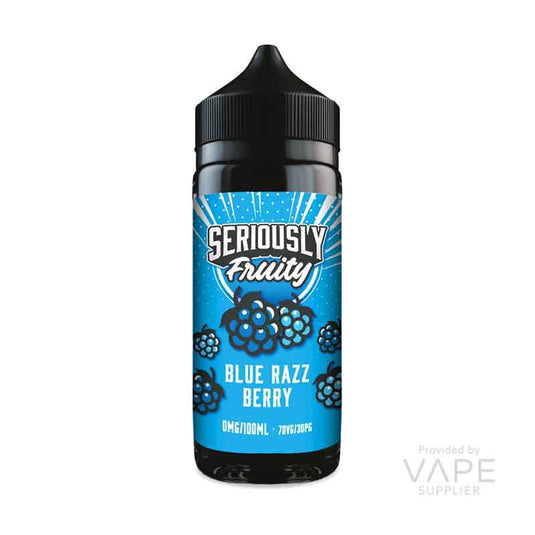 Seriously Fruity by Doozy Vape Co Blue Razz 100ml Shortfill