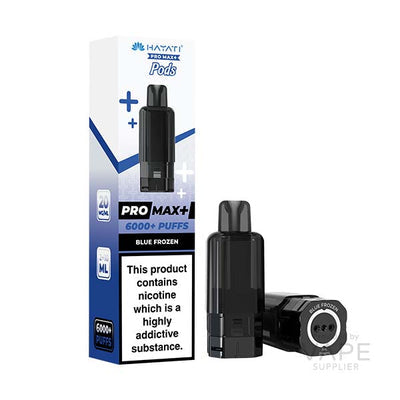 Hayati Pro Max+ 6K Prefilled Replacement Pods - Blue Frozen