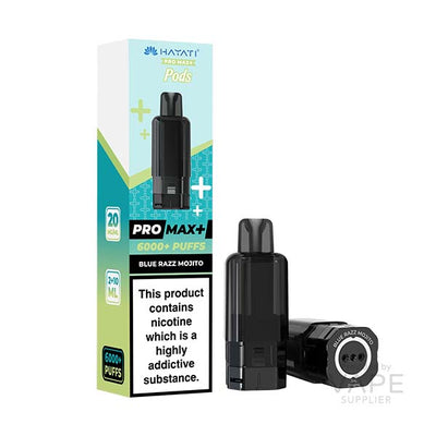 Hayati Pro Max+ 6K Prefilled Replacement Pods - Blue Razz Pineapple