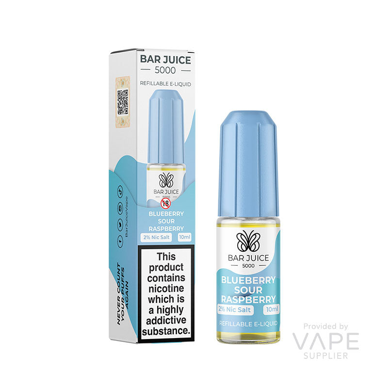 Load image into Gallery viewer, Bar Juice 5000 Blueberry Sour Raspberry Nic Salt 10ml
