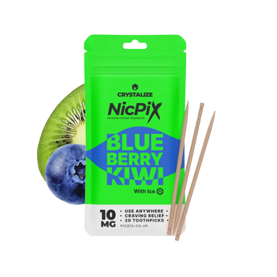 NICPIX BLUEBERRY KIWI NICOTINE INFUSED TOOTHPICK