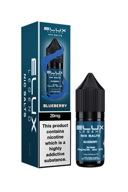 BLUEBERRY NIC SALT E-LIQUID BY ELUX LEGEND