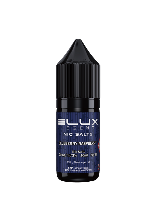 BLUEBERRY RASPBERRY NIC SALT E-LIQUID BY ELUX LEGEND