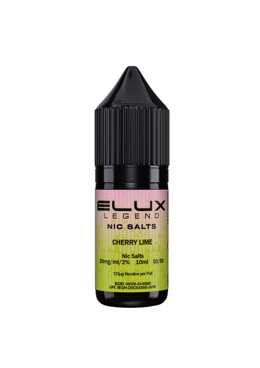 CHERRY LIME NIC SALT E-LIQUID BY ELUX LEGEND