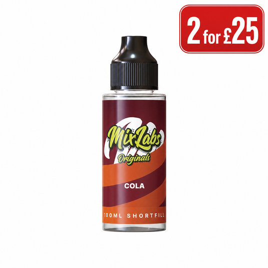 Mix Labs Originals 100ml Cola Shortfill E-Liquid