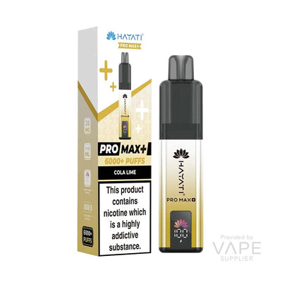 Hayati Pro Max+ 6K Prefilled Pod Kit - Cola Lime