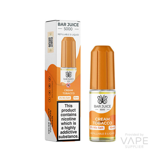 Bar Juice 5000 Cream Tobacco Nic Salt 10ml