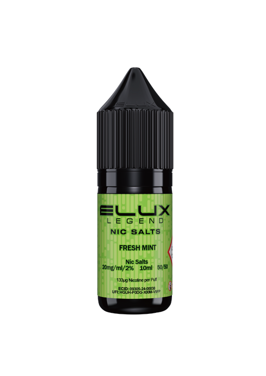 FRESH MINT NIC SALT E-LIQUID BY ELUX LEGEND