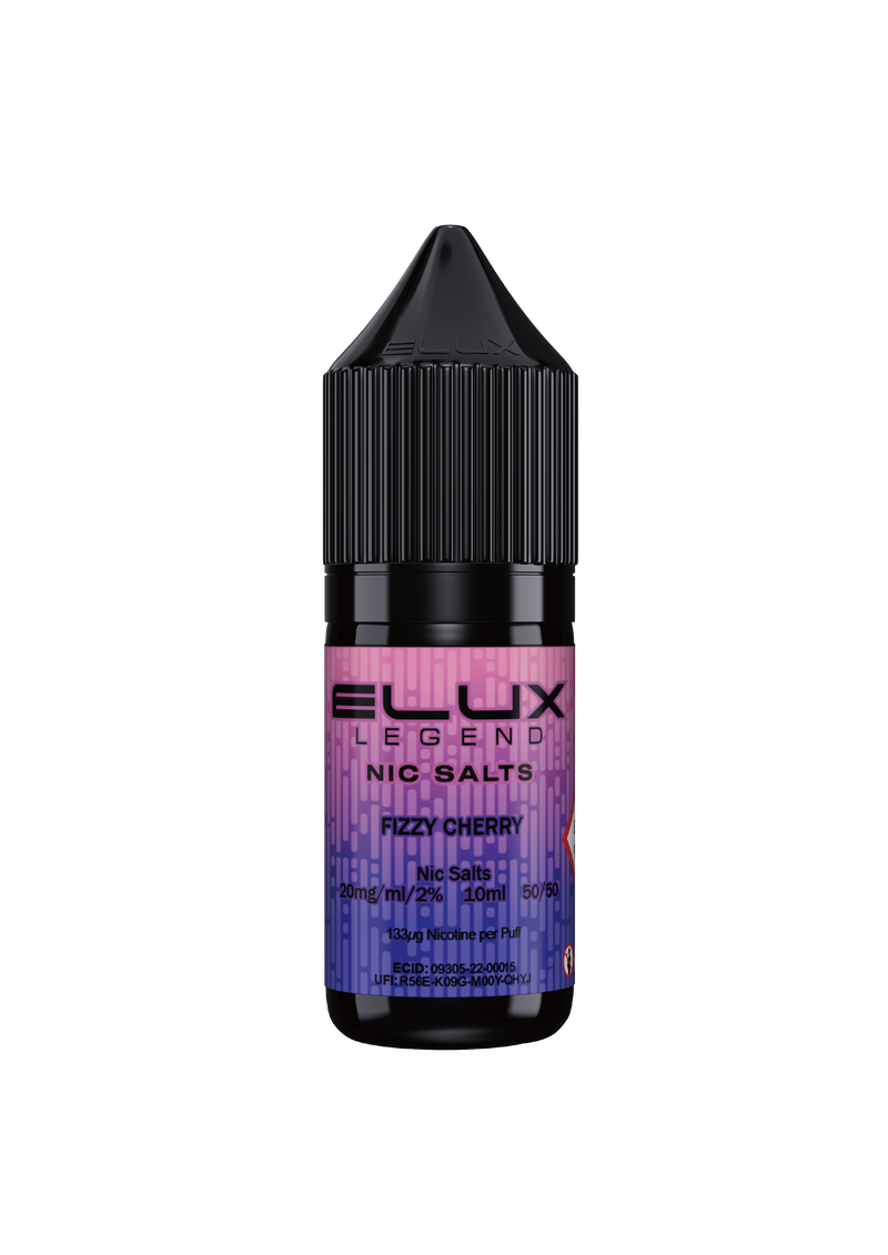 Load image into Gallery viewer, FIZZY CHERRY NIC SALT E-LIQUID BY ELUX LEGEND
