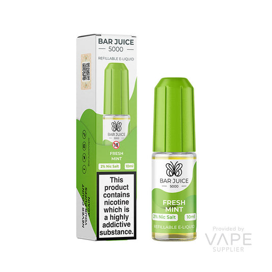Bar Juice 5000 Fresh Mint Nic Salt 10ml