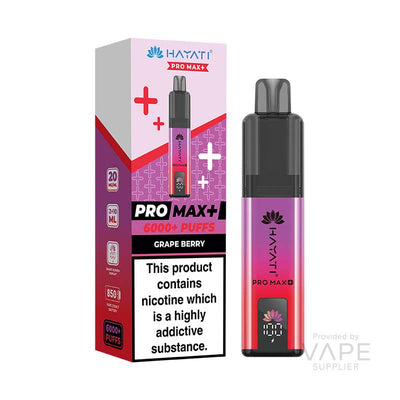 Hayati Pro Max+ 6K Prefilled Pod Kit - Grape Berry