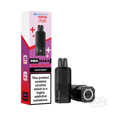 Hayati Pro Max+ 6K Prefilled Replacement Pods - Grape Berry