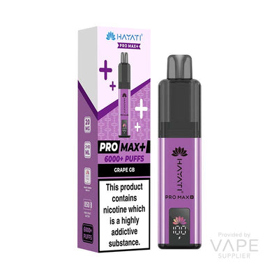 Hayati Pro Max+ 6K Prefilled Pod Kit - Grape GB