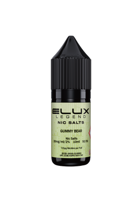 GUMMY BEAR NIC SALT E-LIQUID BY ELUX LEGEND