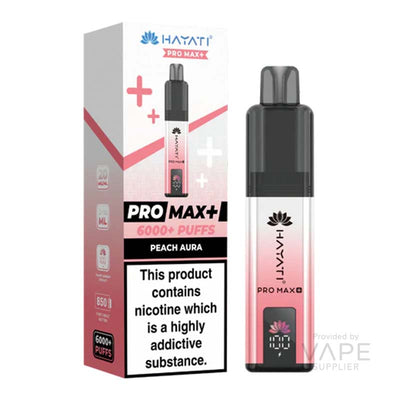 Hayati Pro Max+ 6K Prefilled Pod Kit - Peach Aura