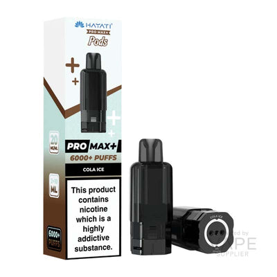 Hayati Pro Max+ 6K Prefilled Replacement Pods - Cola Ice