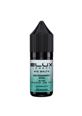 KIWI PASSIONFRUIT GUAVA NIC SALT E-LIQUID BY ELUX LEGEND
