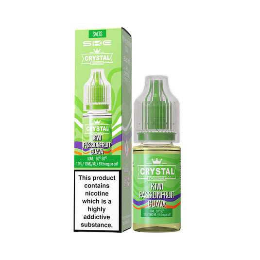 KIWI PASSIONFRUIT GUAVA NIC SALT E-LIQUID BY SKE CRYSTAL ORIGINAL