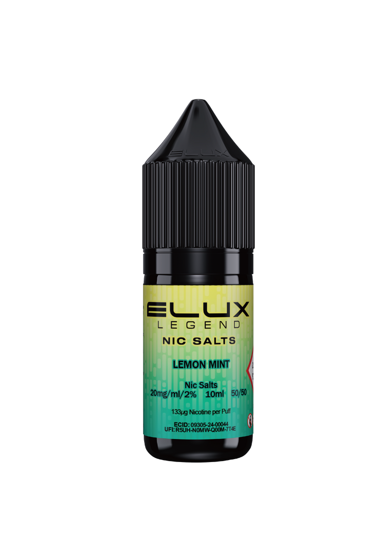 Load image into Gallery viewer, LEMON MINT NIC SALT E-LIQUID BY ELUX LEGEND
