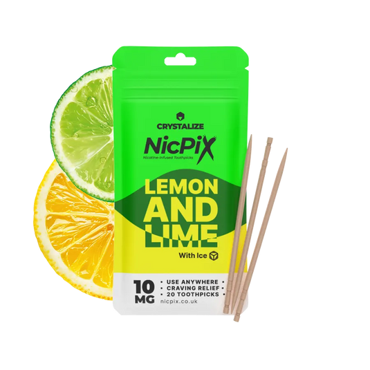 NICPIX LEMON &LIME NICOTINE INFUSED TOOTHPICKS