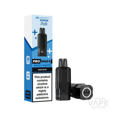 Hayati Pro Max+ 6K Prefilled Replacement Pods - Mad Blue