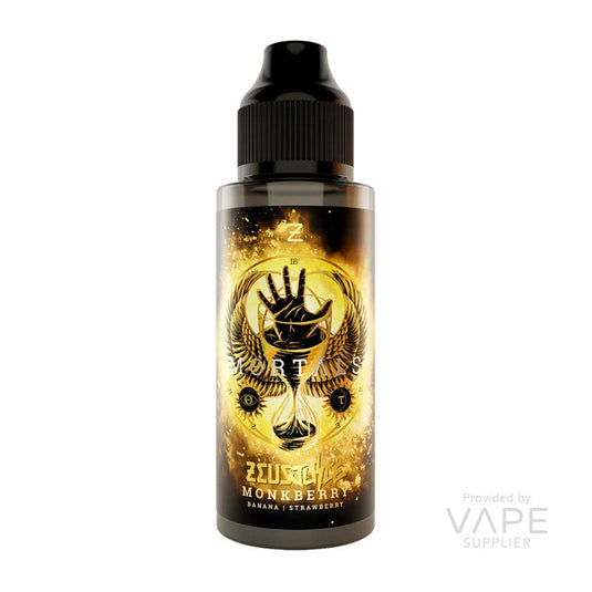 Mortals By Zeus Juice 70/30 100ml Shortfill - Monkberry