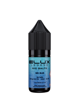 MR BLUE NIC SALT E-LIQUID BY ELUX LEGEND