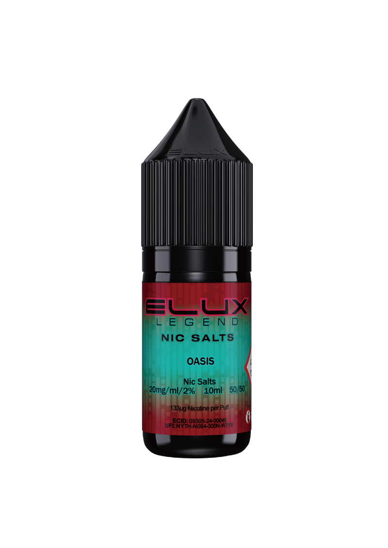 Load image into Gallery viewer, OASIS NIC SALT E-LIQUID BY ELUX LEGEND

