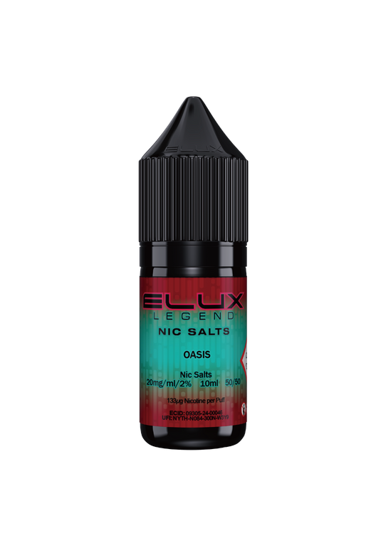 OASIS NIC SALT E-LIQUID BY ELUX LEGEND